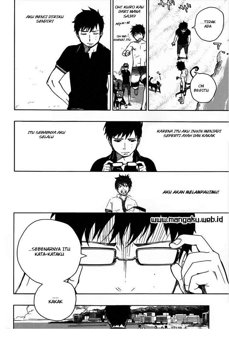 Ao no Exorcist — Chapter 37, halaman 34