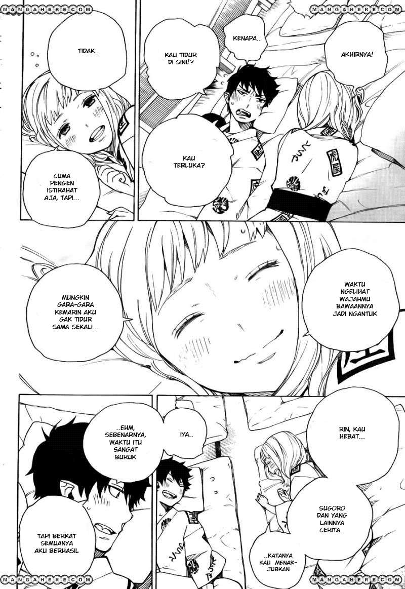Ao no Exorcist — Chapter 34, halaman 34