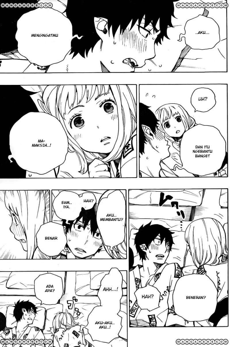 Ao no Exorcist — Chapter 34, halaman 35