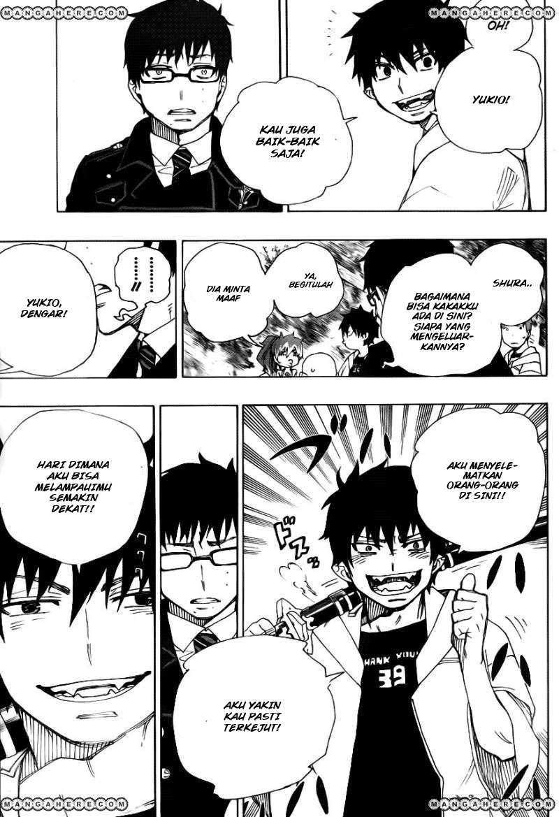 Ao no Exorcist — Chapter 33, halaman 20