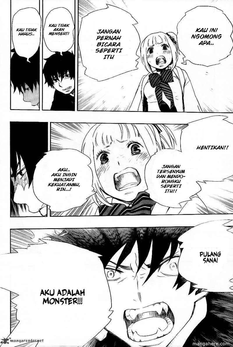 Ao no Exorcist — Chapter 26, halaman 22
