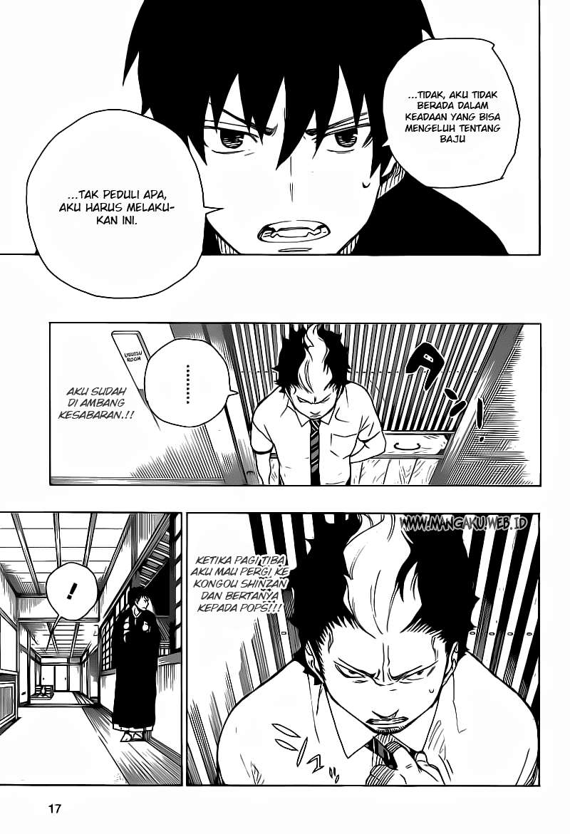 Ao no Exorcist — Chapter 21, halaman 7