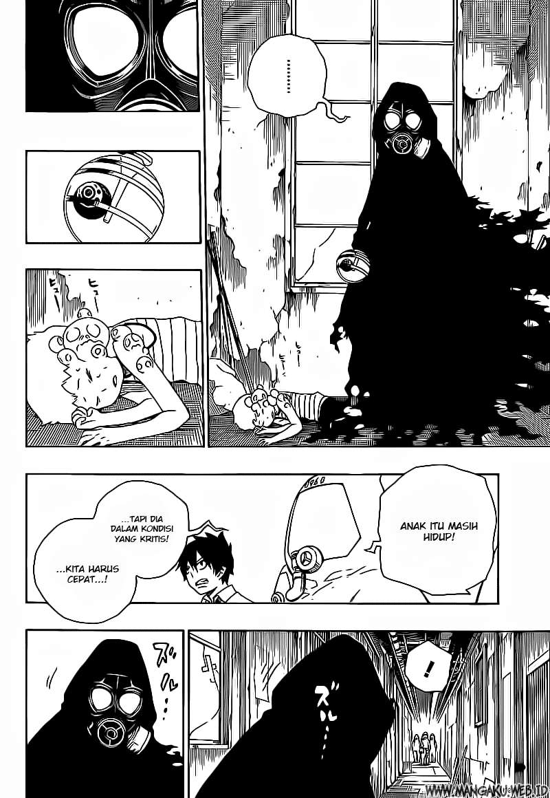 Ao no Exorcist — Chapter 16, halaman 19