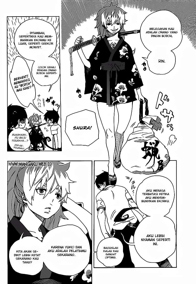 Ao no Exorcist — Chapter 15, halaman 18