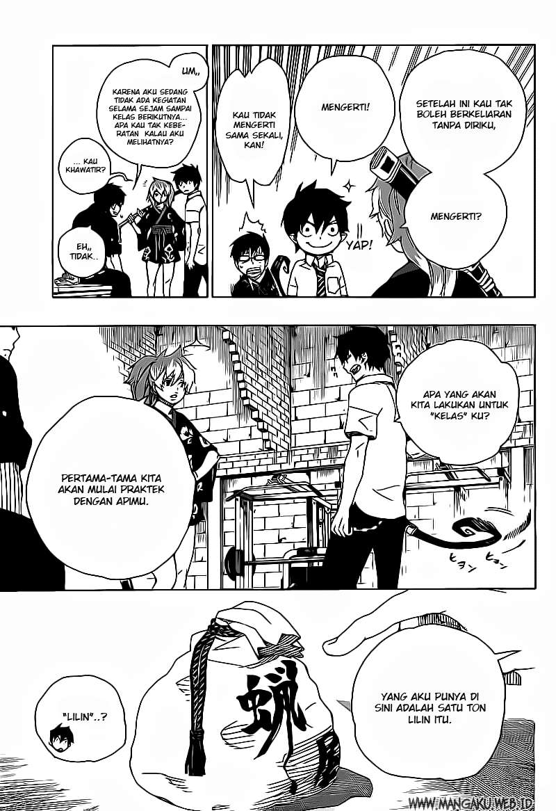 Ao no Exorcist — Chapter 15, halaman 19