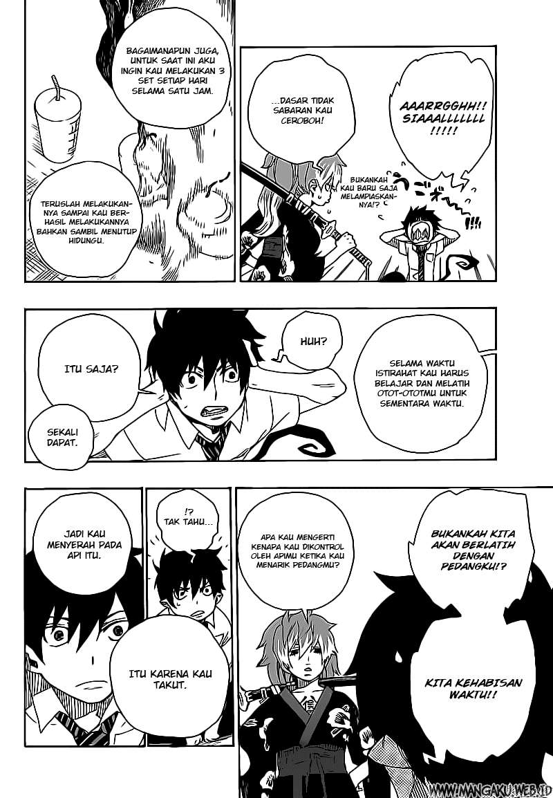 Ao no Exorcist — Chapter 15, halaman 22