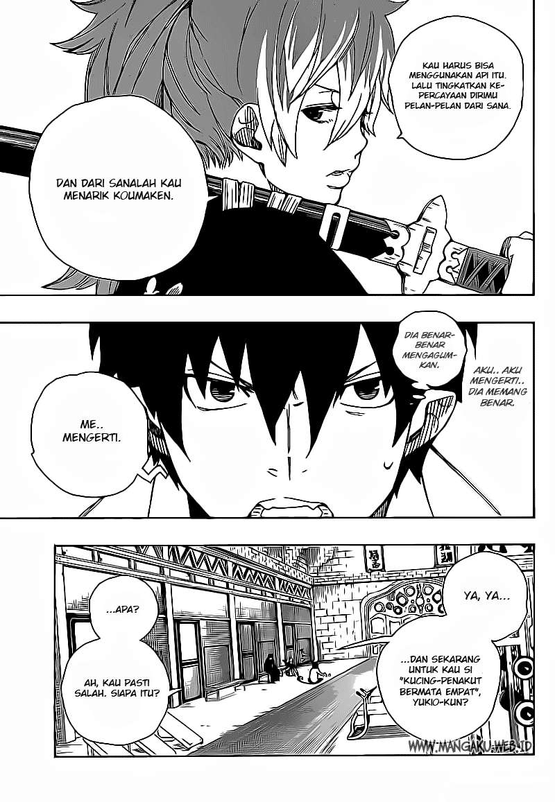 Ao no Exorcist — Chapter 15, halaman 23
