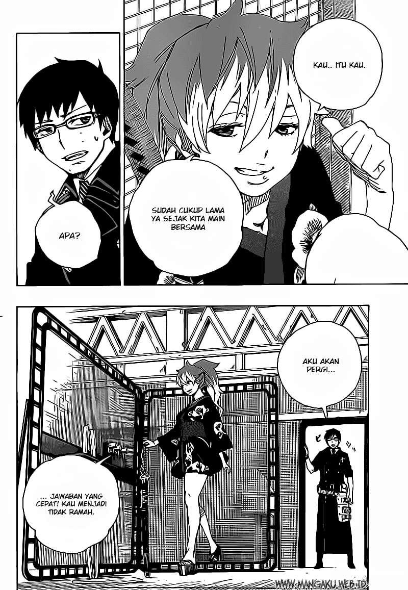 Ao no Exorcist — Chapter 15, halaman 24