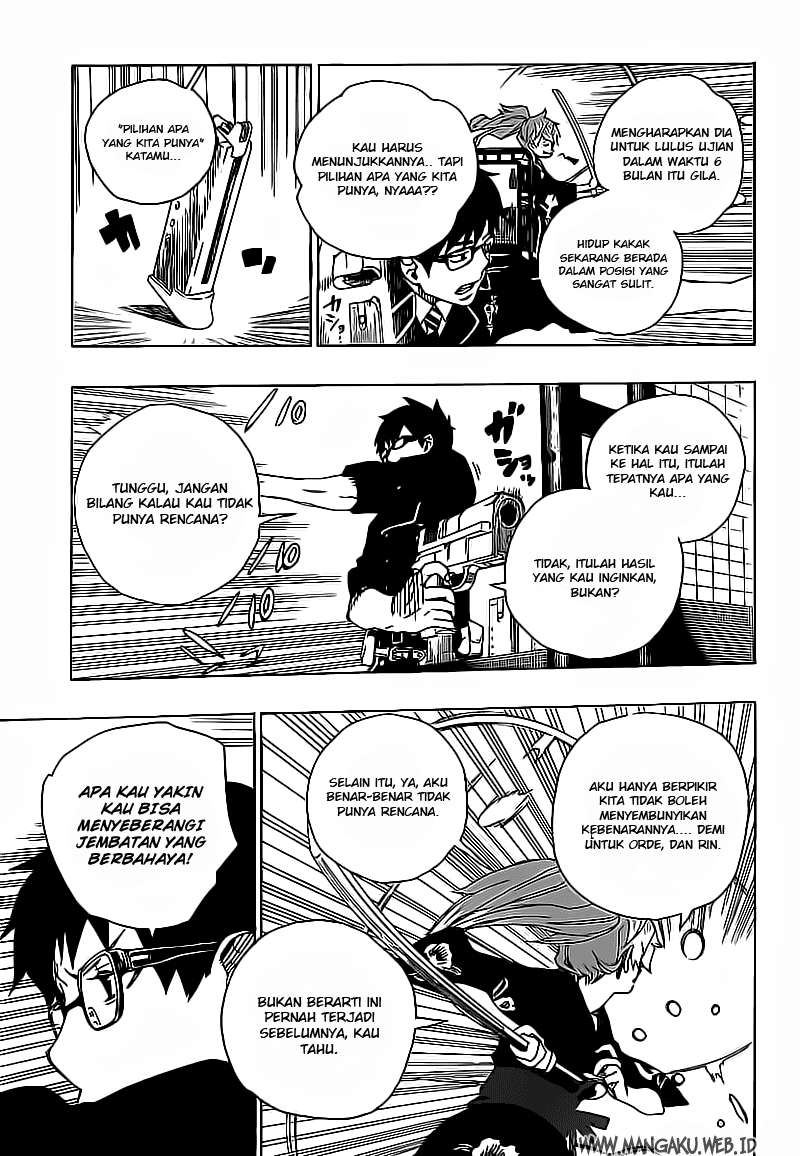 Ao no Exorcist — Chapter 15, halaman 31