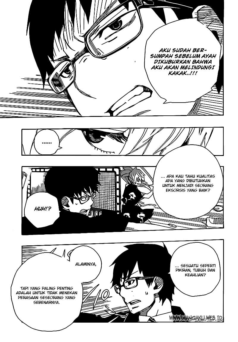 Ao no Exorcist — Chapter 15, halaman 33