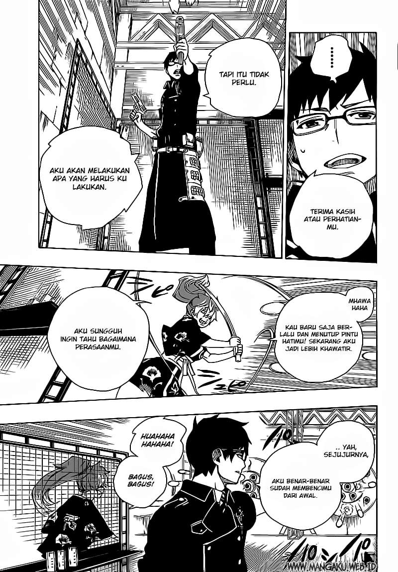 Ao no Exorcist — Chapter 15, halaman 35