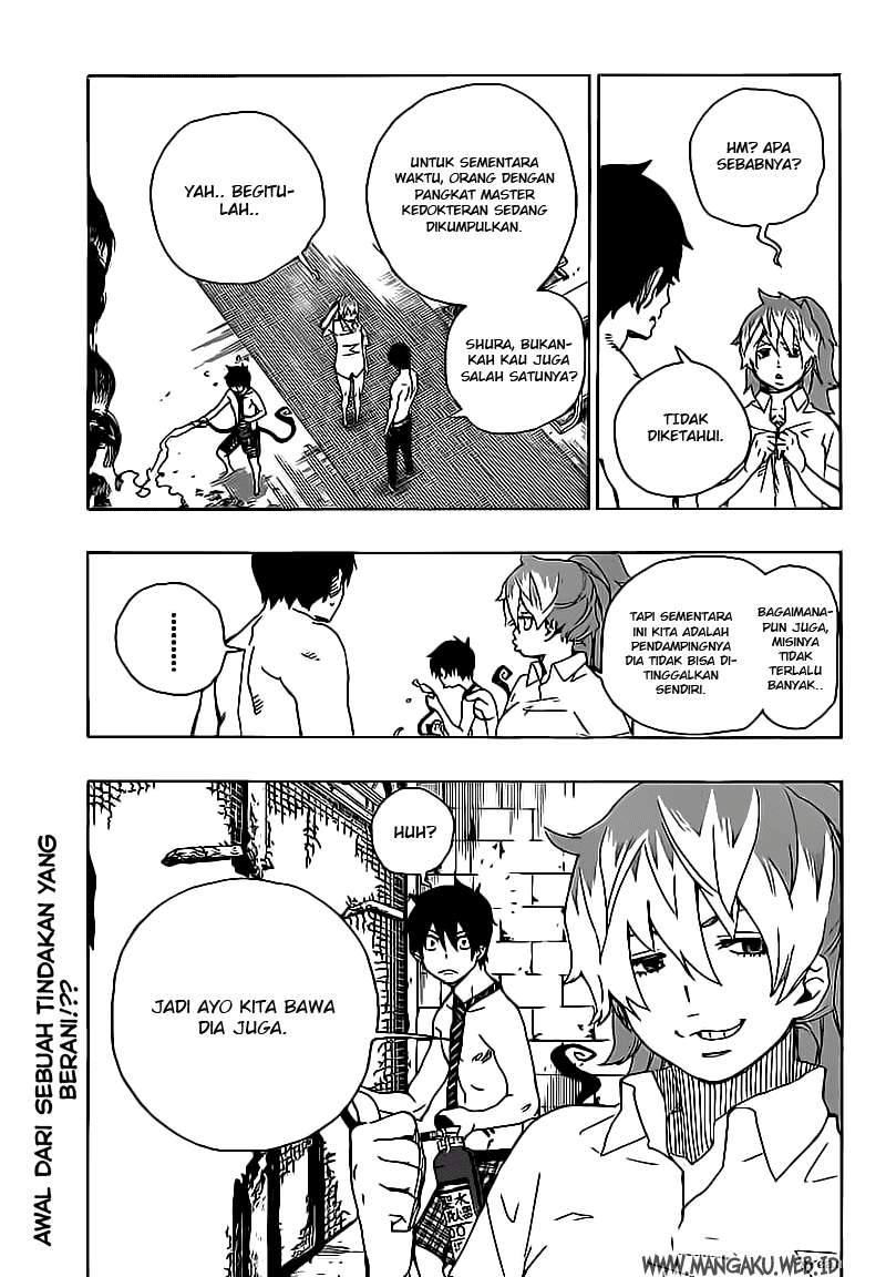 Ao no Exorcist — Chapter 15, halaman 45