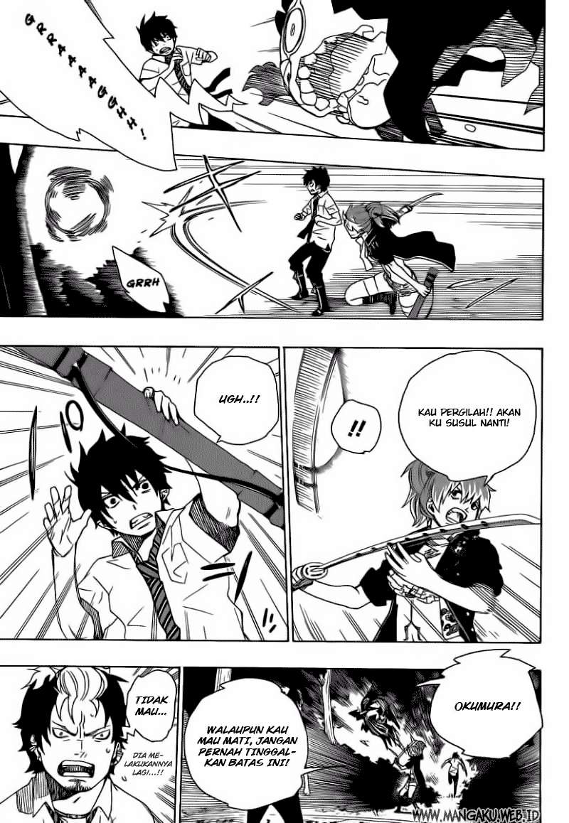 Ao no Exorcist — Chapter 13, halaman 17