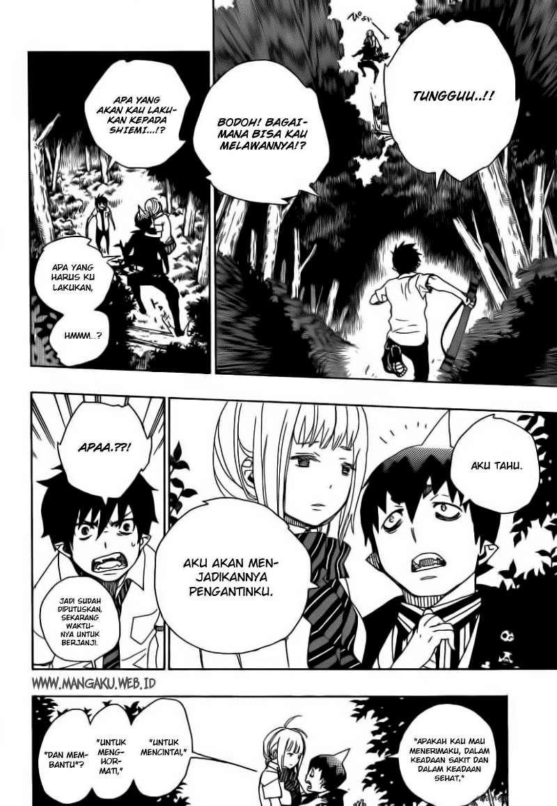 Ao no Exorcist — Chapter 13, halaman 18