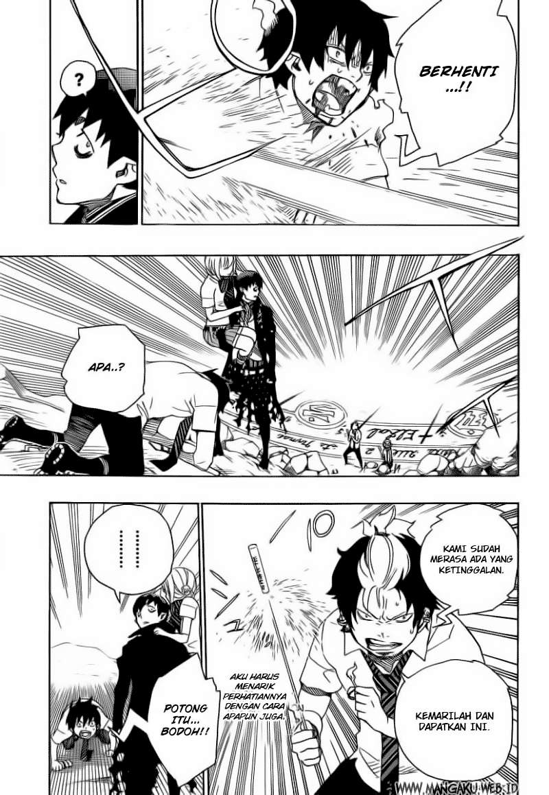 Ao no Exorcist — Chapter 13, halaman 24