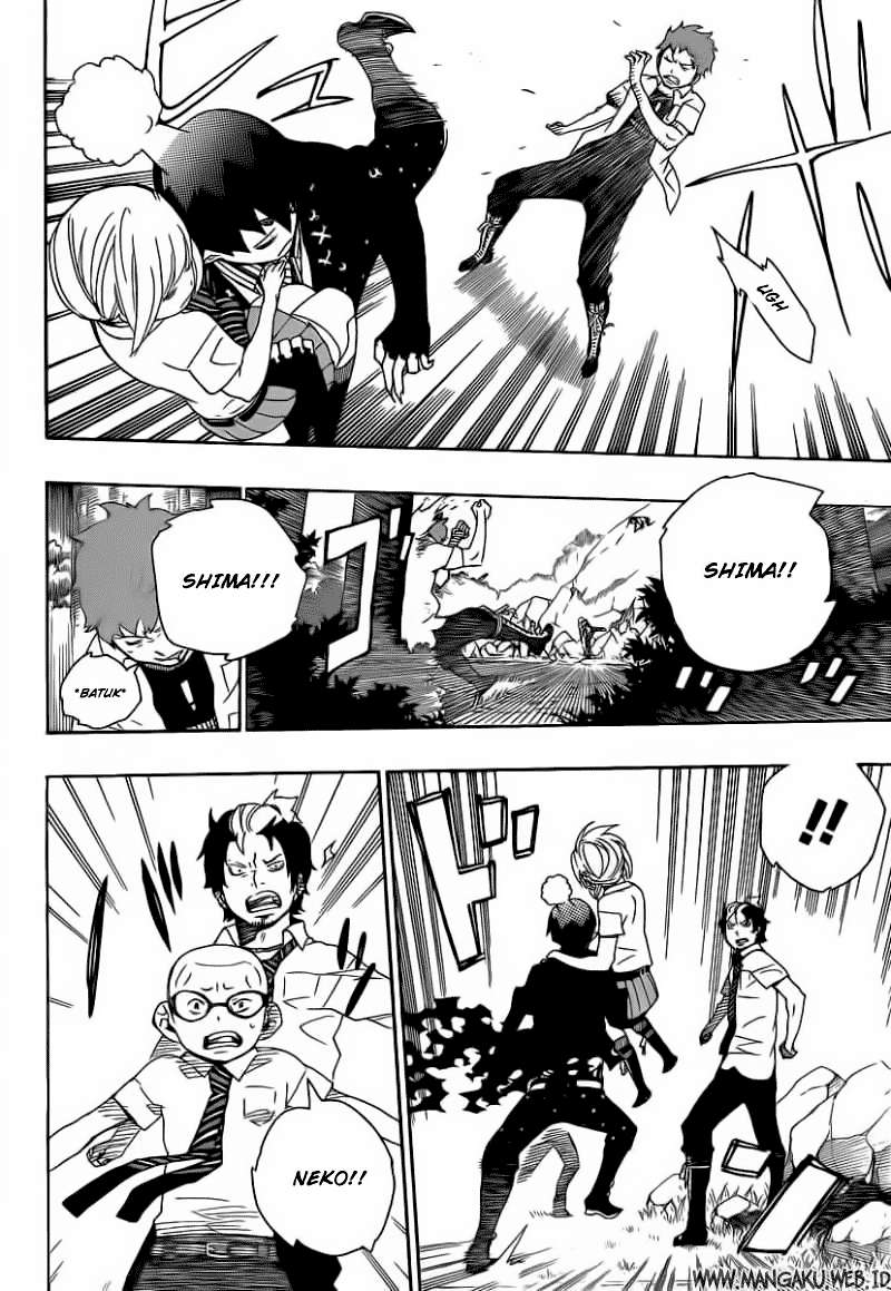 Ao no Exorcist — Chapter 13, halaman 27