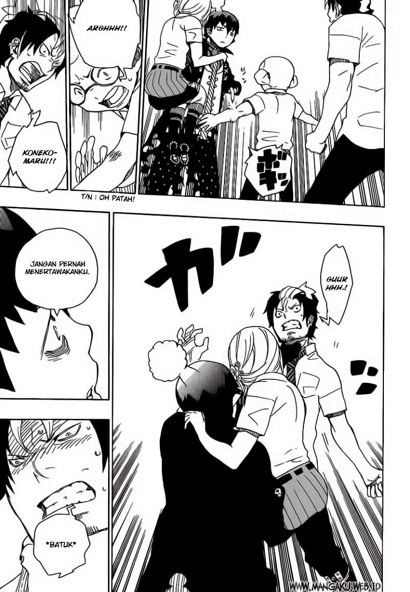 Ao no Exorcist — Chapter 13, halaman 28
