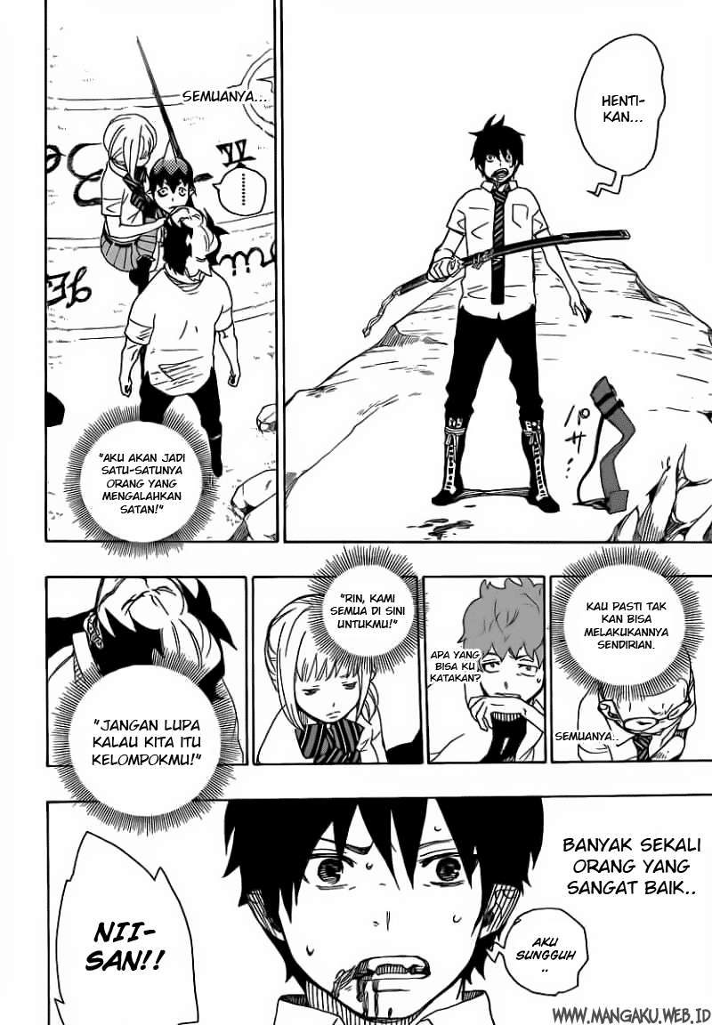 Ao no Exorcist — Chapter 13, halaman 31