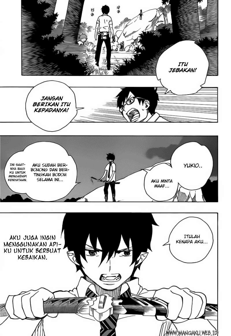 Ao no Exorcist — Chapter 13, halaman 32