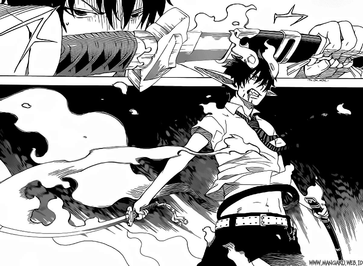 Ao no Exorcist — Chapter 13, halaman 33