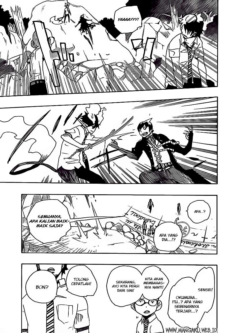 Ao no Exorcist — Chapter 13, halaman 35