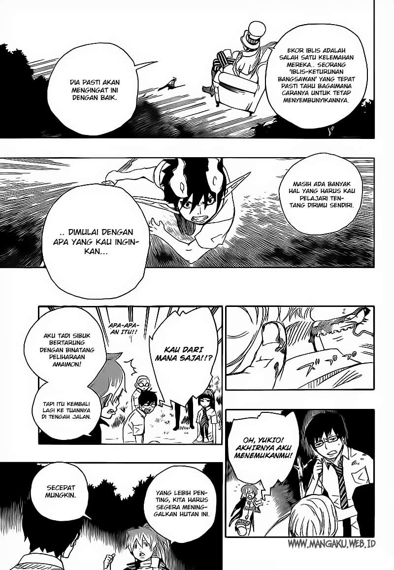 Ao no Exorcist — Chapter 13, halaman 39