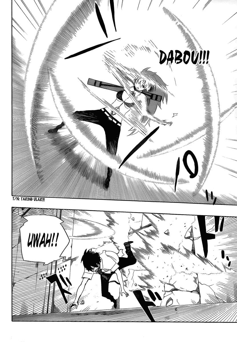 Ao no Exorcist — Chapter 10, halaman 23