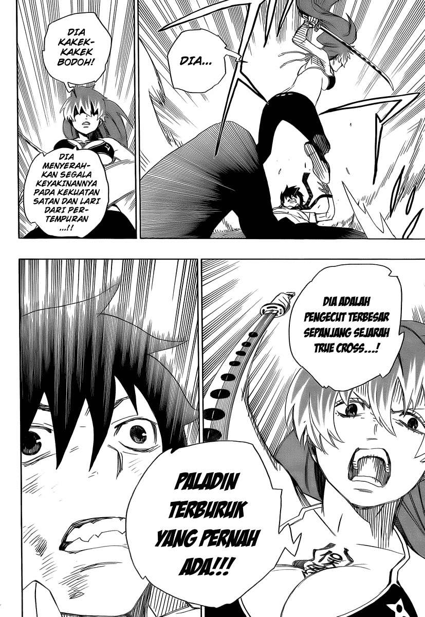 Ao no Exorcist — Chapter 10, halaman 27