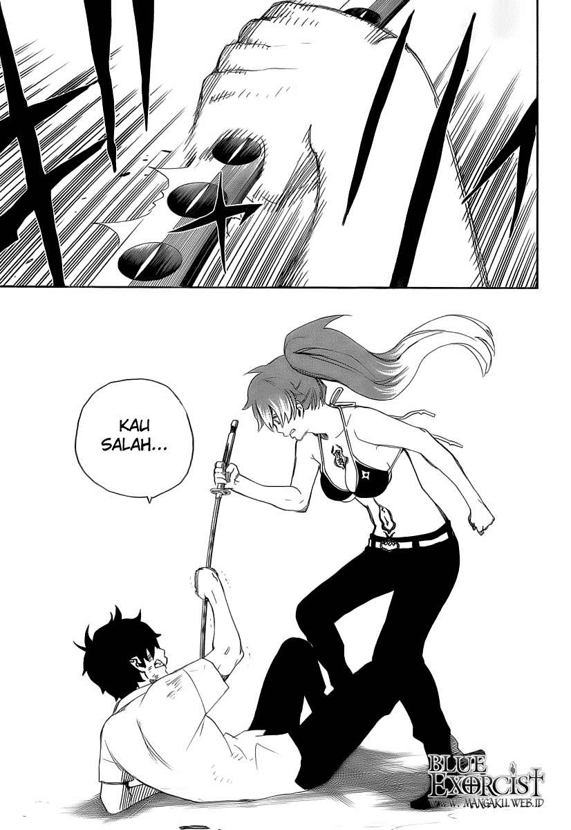 Ao no Exorcist — Chapter 10, halaman 28