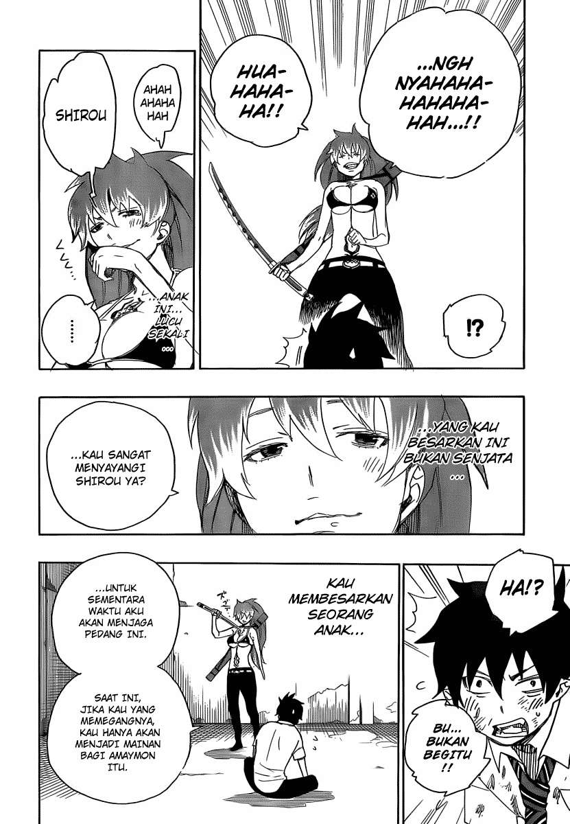 Ao no Exorcist — Chapter 10, halaman 33