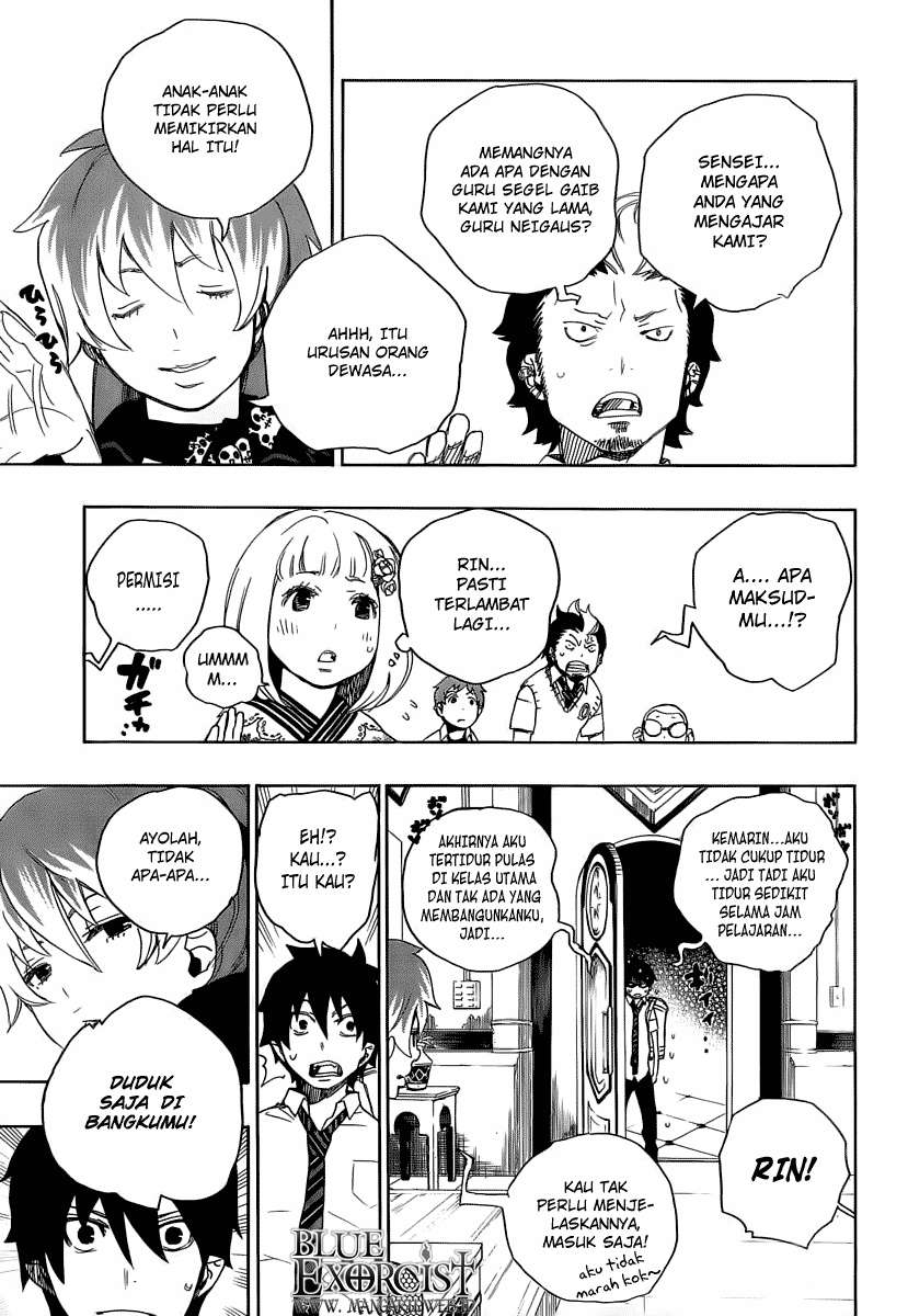 Ao no Exorcist — Chapter 10, halaman 40