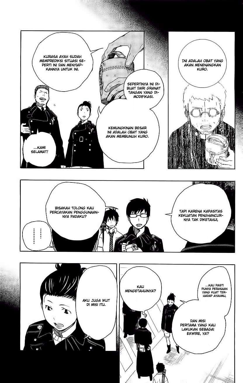 Ao no Exorcist — Chapter 7, halaman 10