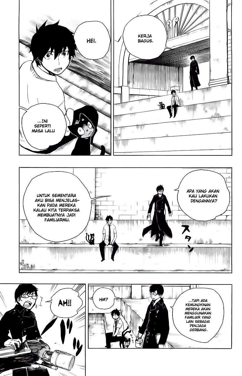 Ao no Exorcist — Chapter 7, halaman 22