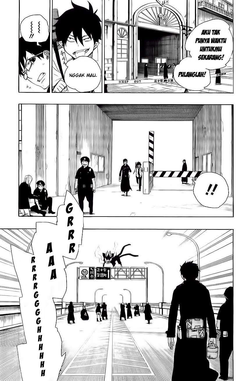 Ao no Exorcist — Chapter 7, halaman 23