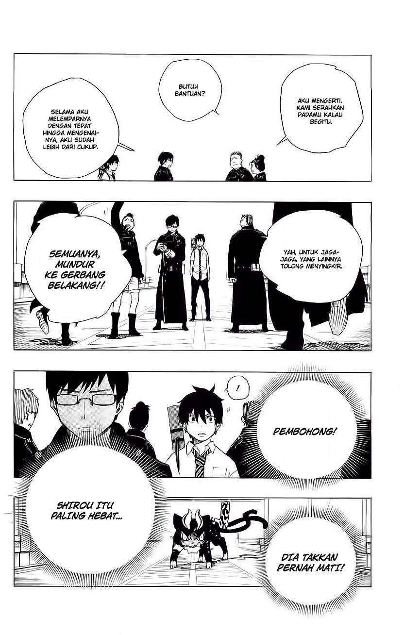 Ao no Exorcist — Chapter 7, halaman 30