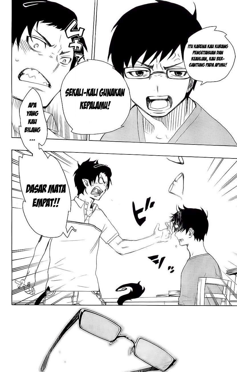 Ao no Exorcist — Chapter 7, halaman 31