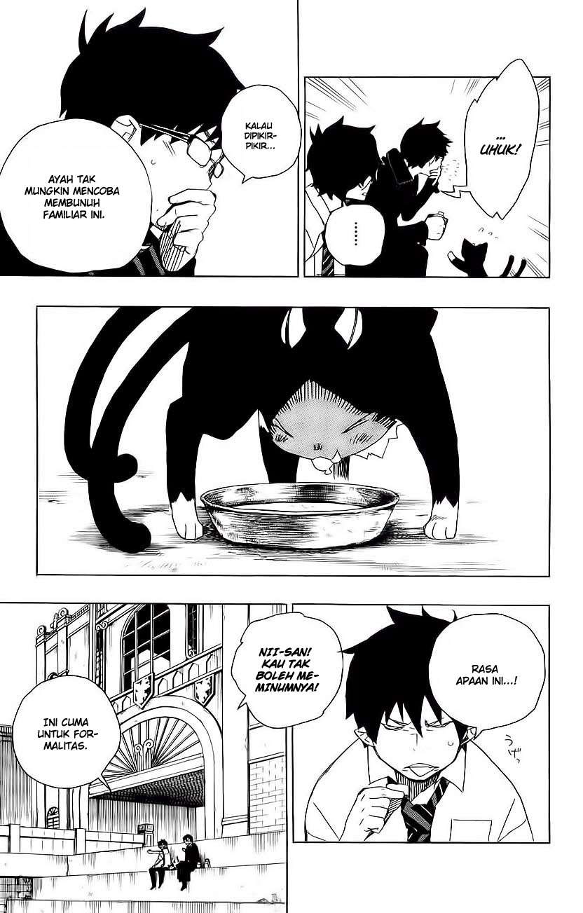Ao no Exorcist — Chapter 7, halaman 4