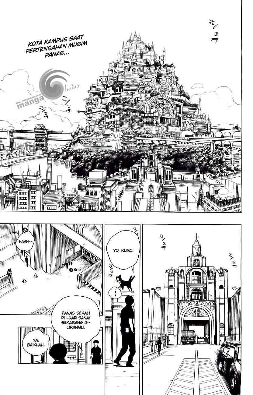 Ao no Exorcist — Chapter 7, halaman 44