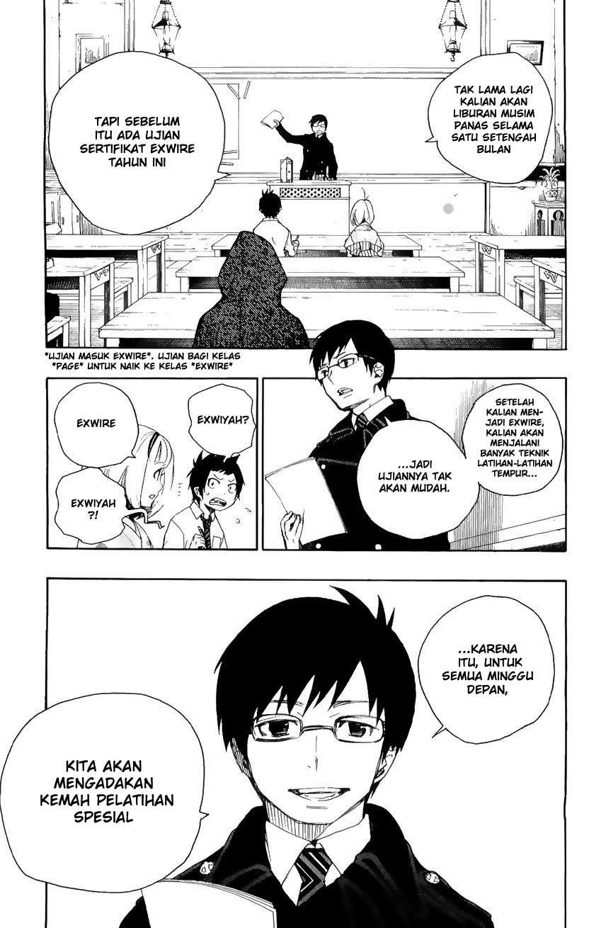 Ao no Exorcist — Chapter 5, halaman 41