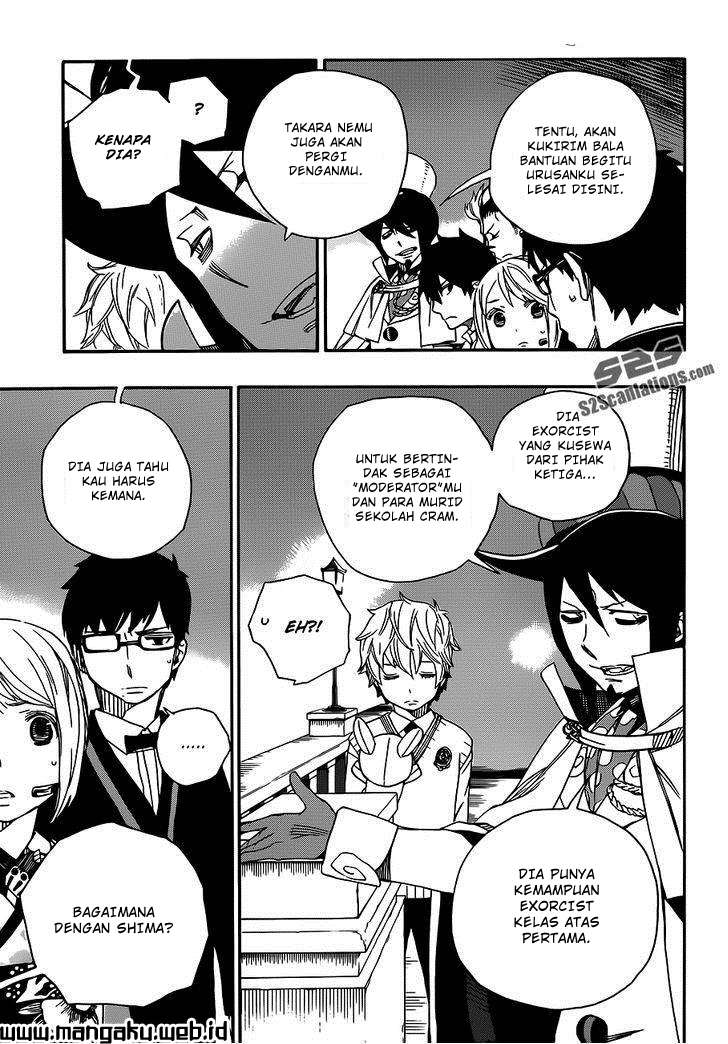 Ao no Exorcist — Chapter 49.2, halaman 18