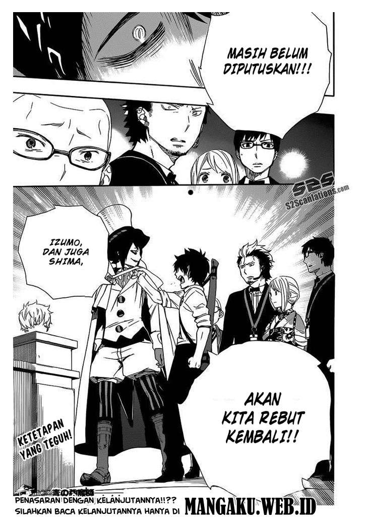 Ao no Exorcist — Chapter 49.2, halaman 20