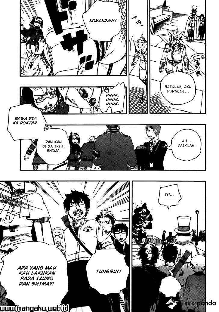 Ao no Exorcist — Chapter 49.2, halaman 7