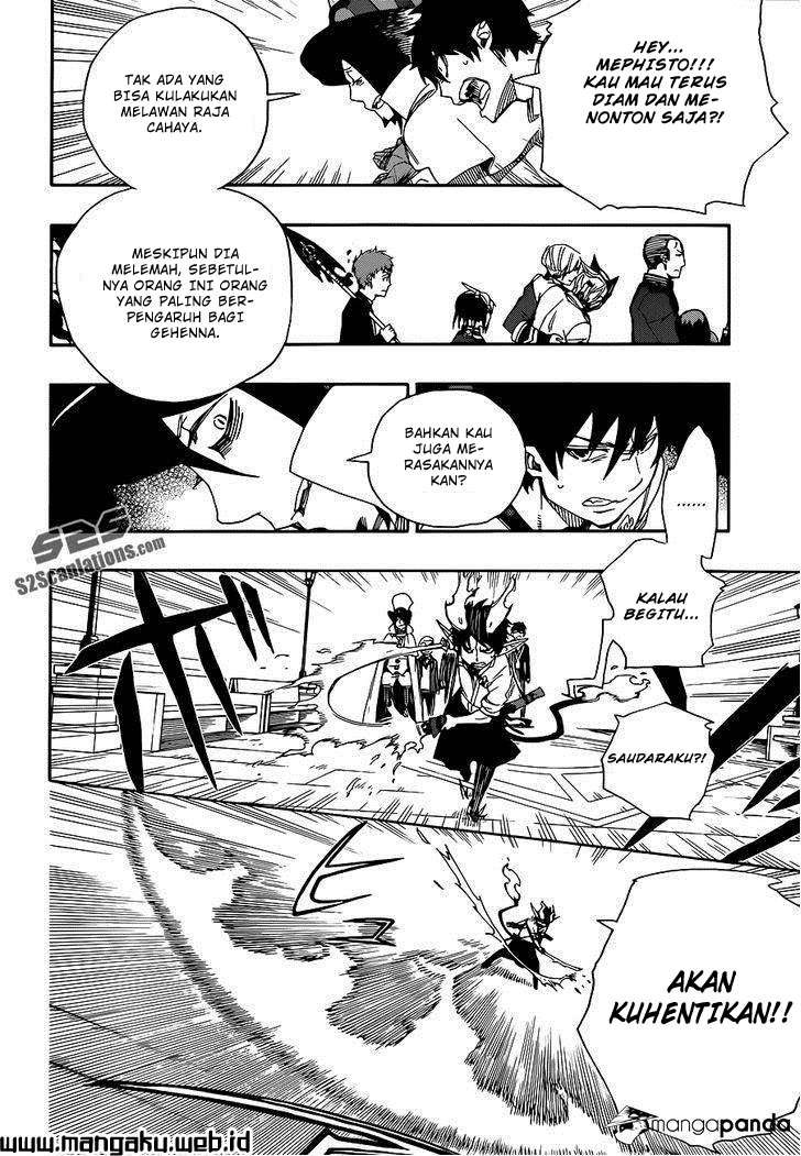 Ao no Exorcist — Chapter 49.2, halaman 8