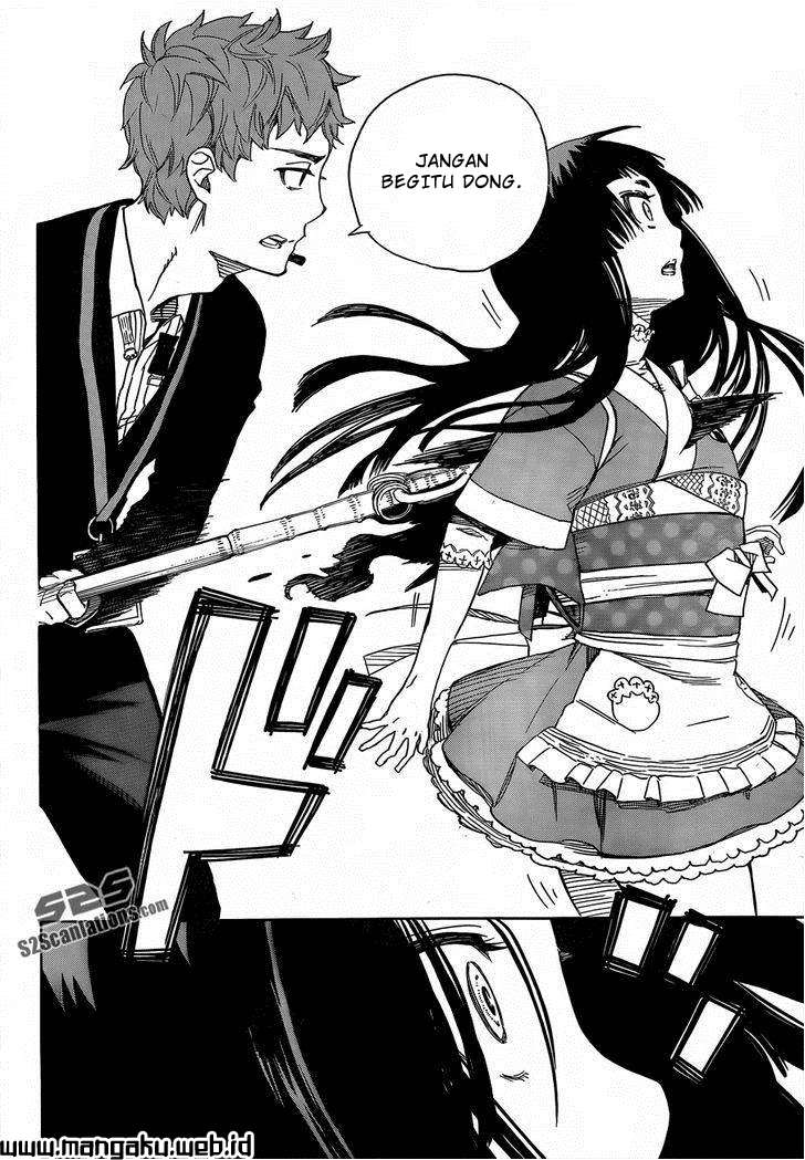 Ao no Exorcist — Chapter 48.2, halaman 17