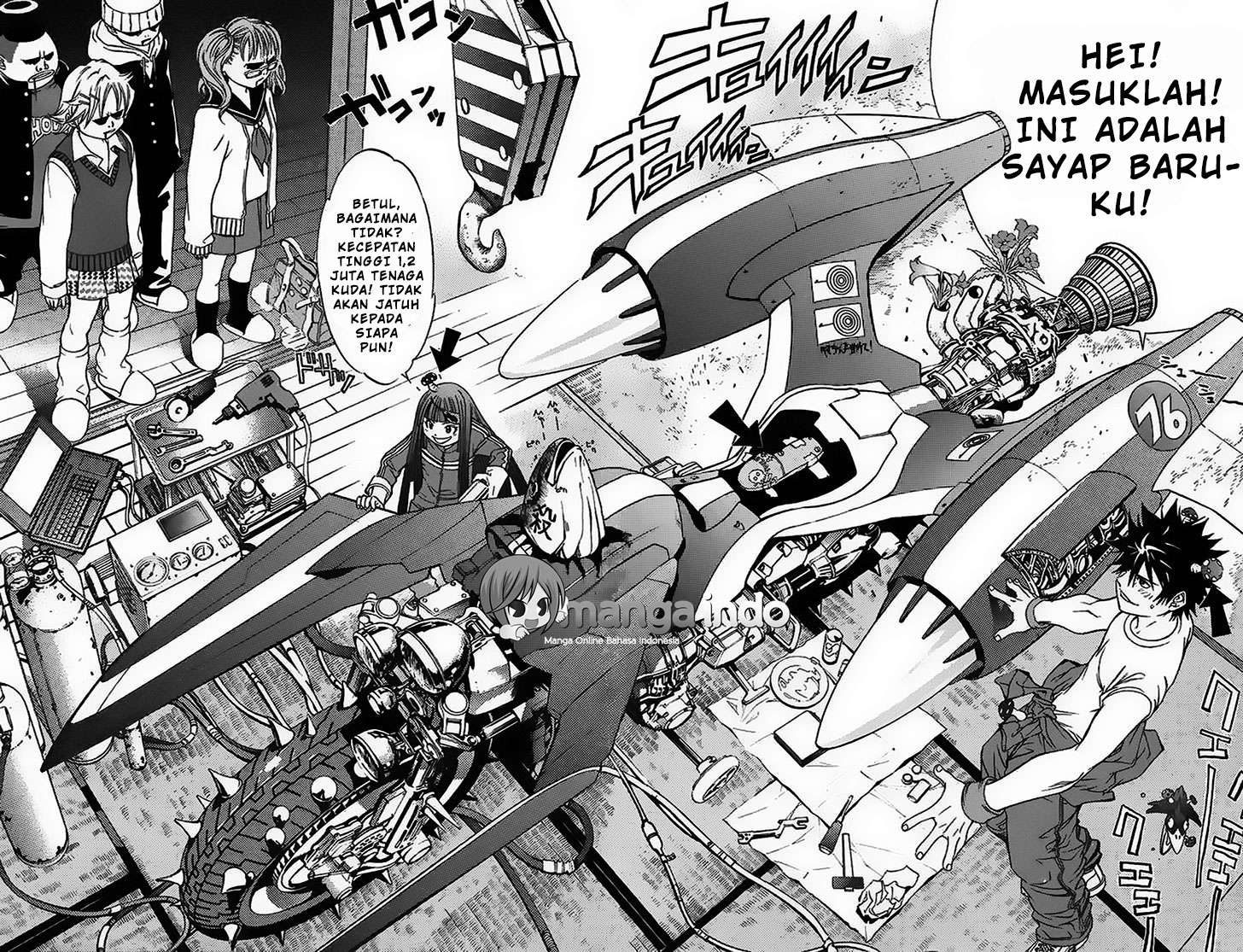 Air Gear — Chapter 24, halaman 23