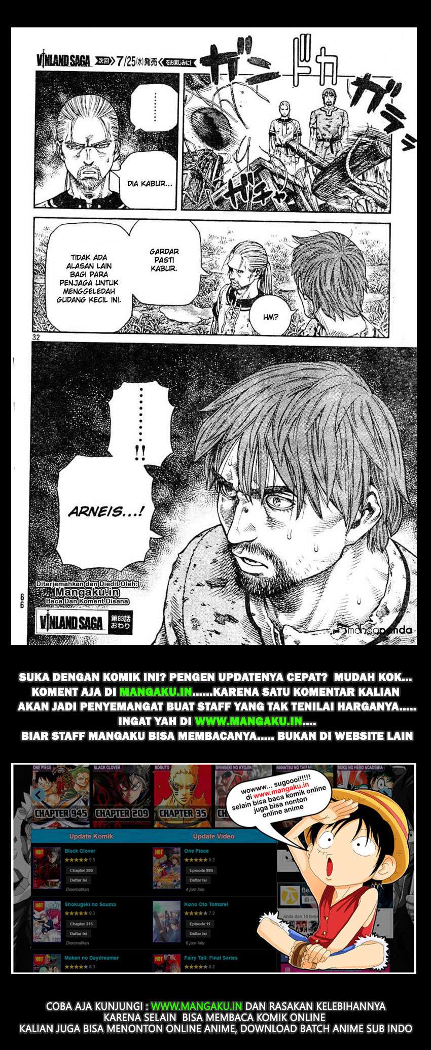Vinland Saga — Chapter 83, halaman 32