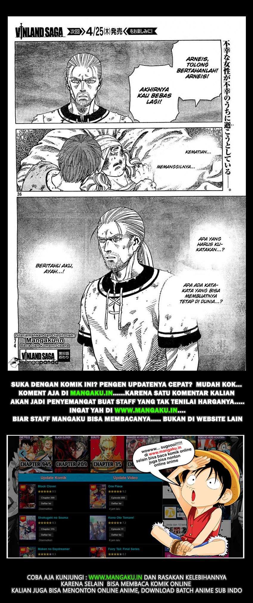 Vinland Saga — Chapter 92, halaman 37