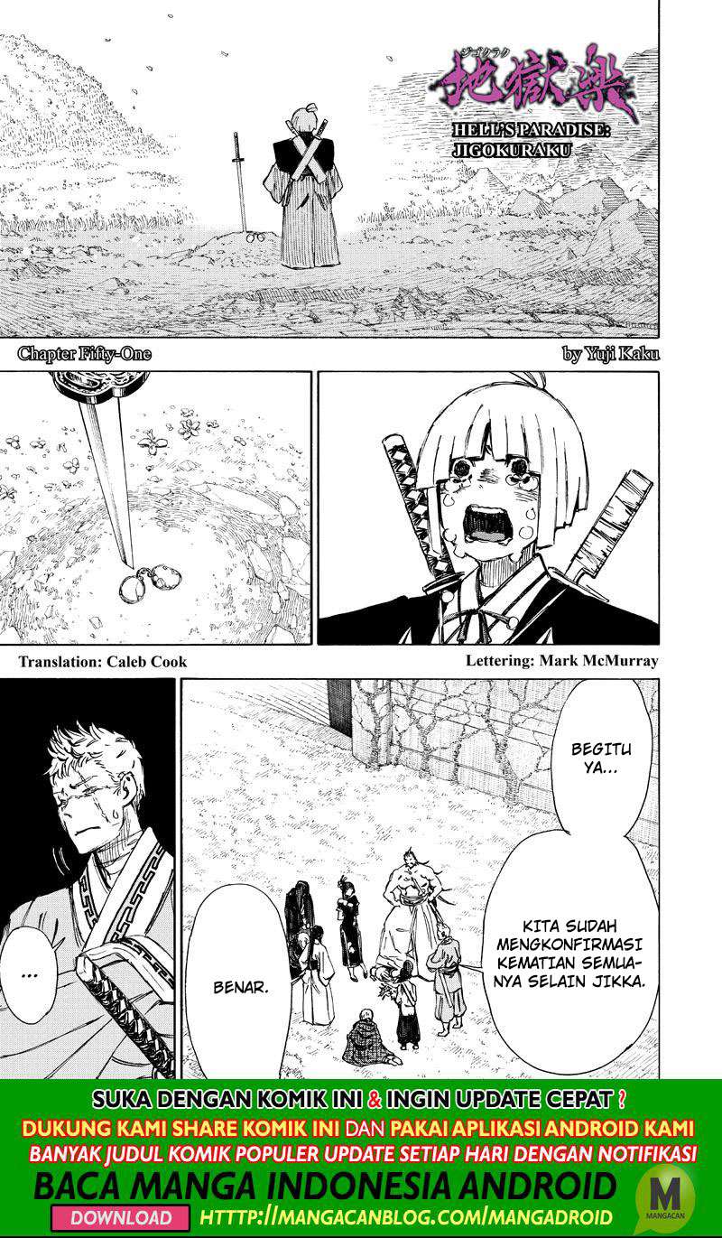 Jigokuraku — Chapter 51, halaman 1