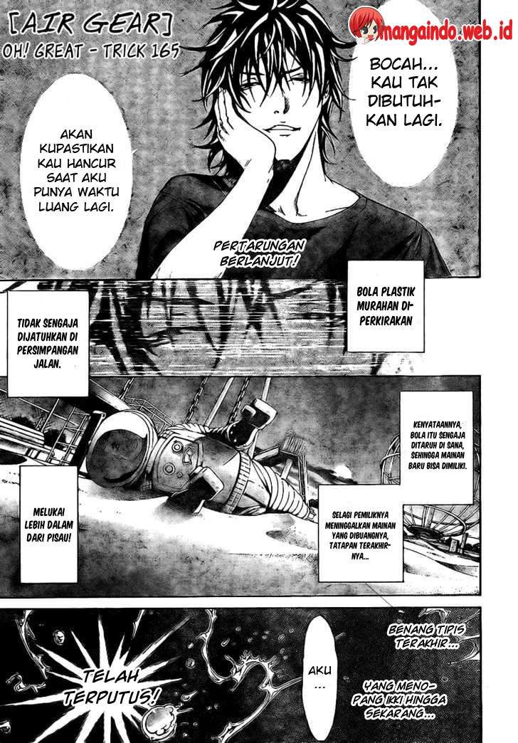 Air Gear — Chapter 165, halaman 4